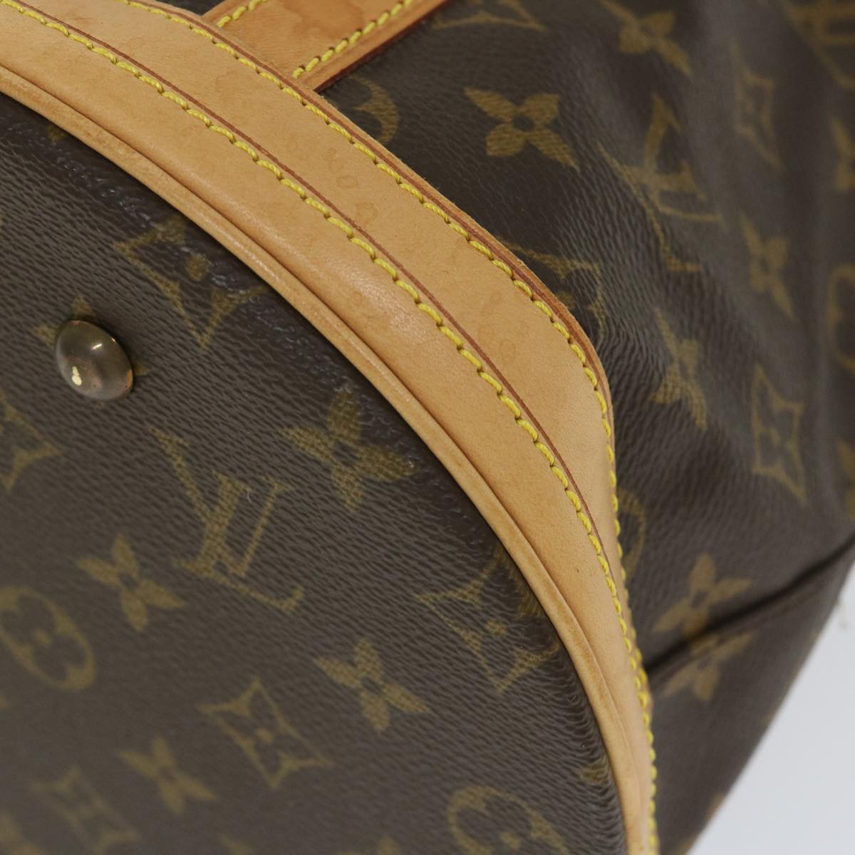 LOUIS VUITTON Monogram Bucket GM Shoulder Bag M42236 LV Auth 56966