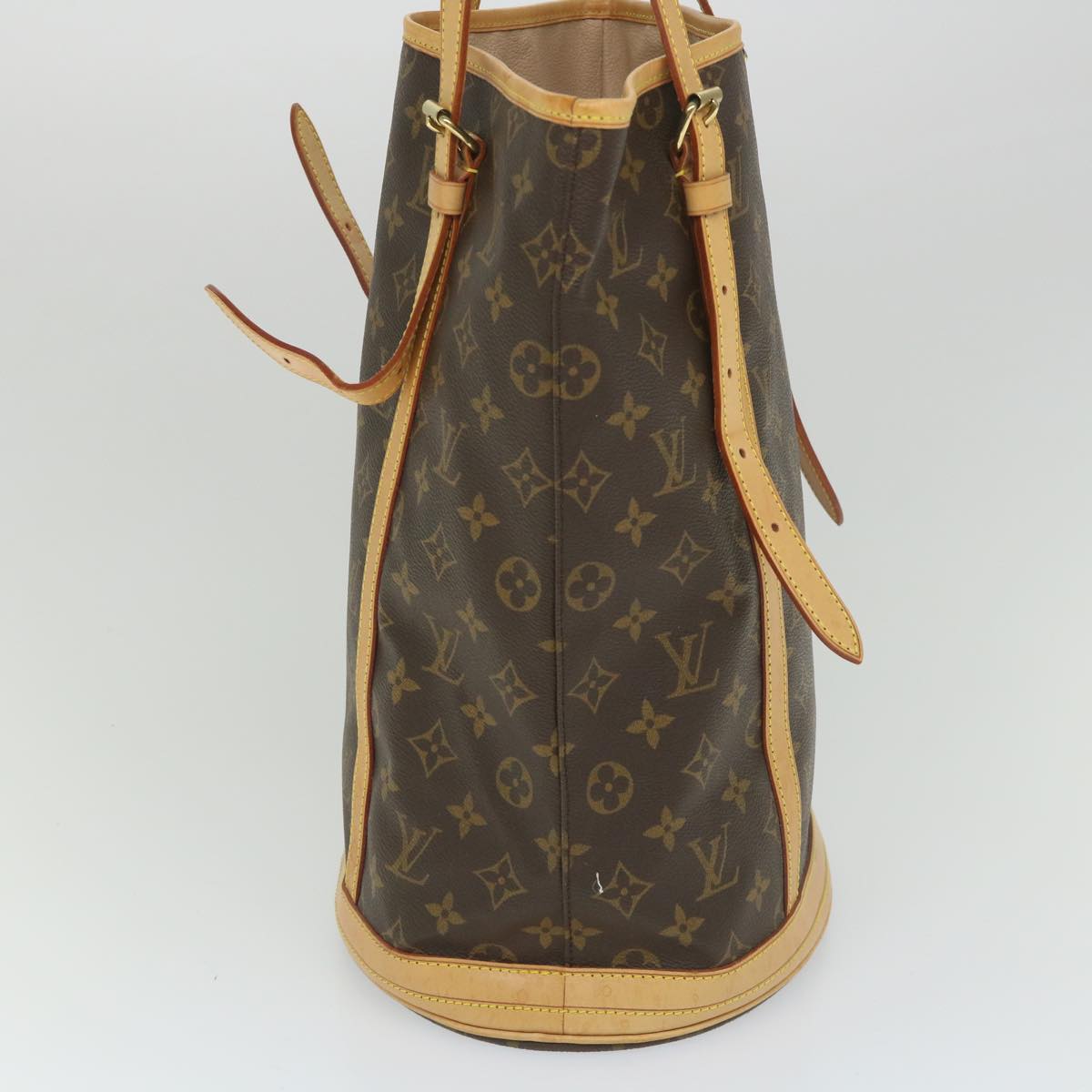 LOUIS VUITTON Monogram Bucket GM Shoulder Bag M42236 LV Auth 56966