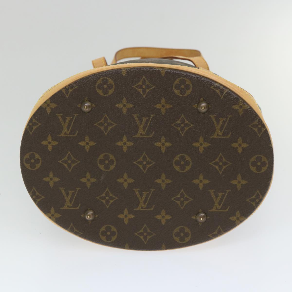 LOUIS VUITTON Monogram Bucket GM Shoulder Bag M42236 LV Auth 56966