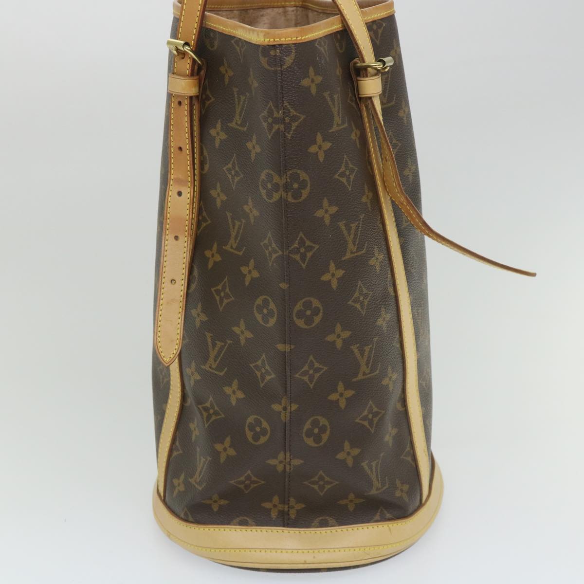 LOUIS VUITTON Monogram Bucket GM Shoulder Bag M42236 LV Auth 56967