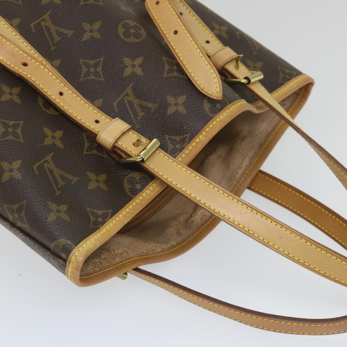 LOUIS VUITTON Monogram Bucket GM Shoulder Bag M42236 LV Auth 56967