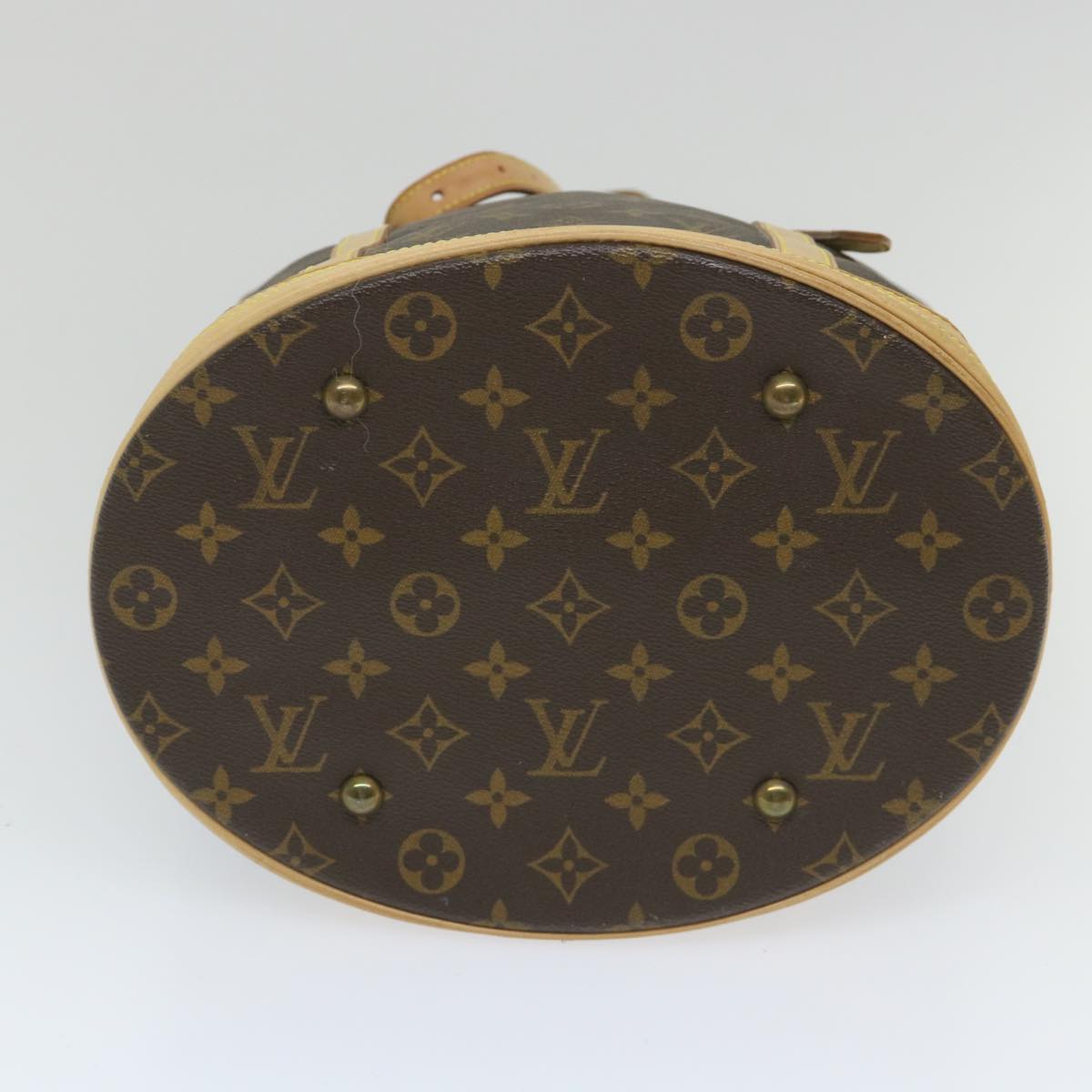 LOUIS VUITTON Monogram Bucket GM Shoulder Bag M42236 LV Auth 56967