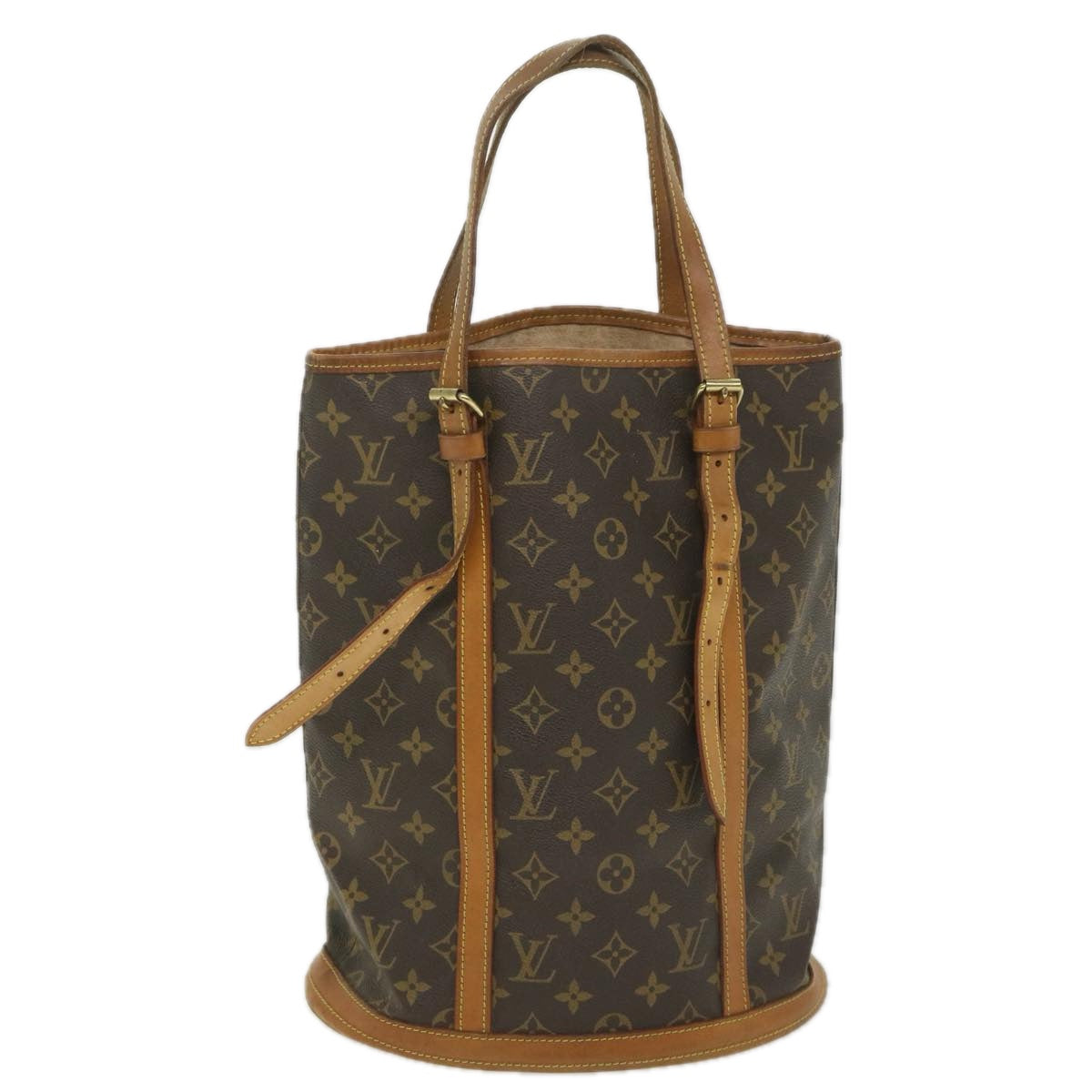 LOUIS VUITTON Monogram Bucket GM Shoulder Bag M42236 LV Auth 56968