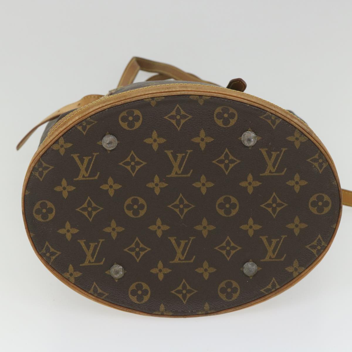 LOUIS VUITTON Monogram Bucket GM Shoulder Bag M42236 LV Auth 56968