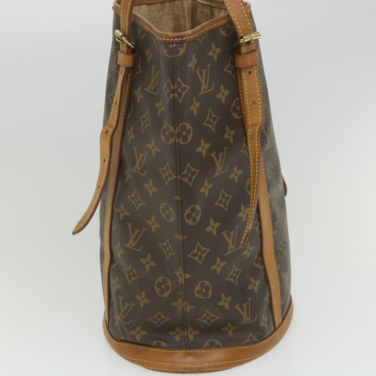 LOUIS VUITTON Monogram Bucket GM Shoulder Bag M42236 LV Auth 56968