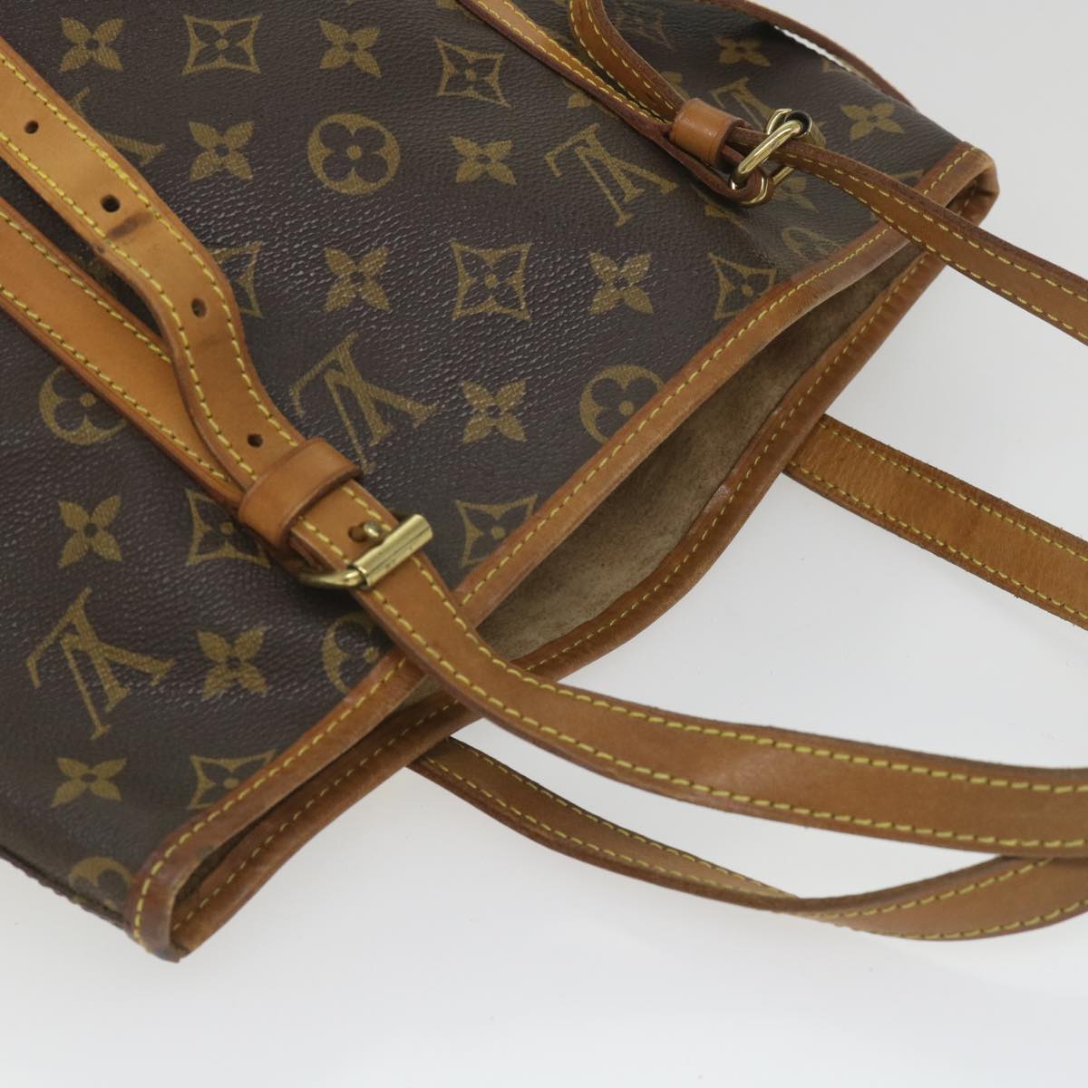 LOUIS VUITTON Monogram Bucket GM Shoulder Bag M42236 LV Auth 56968