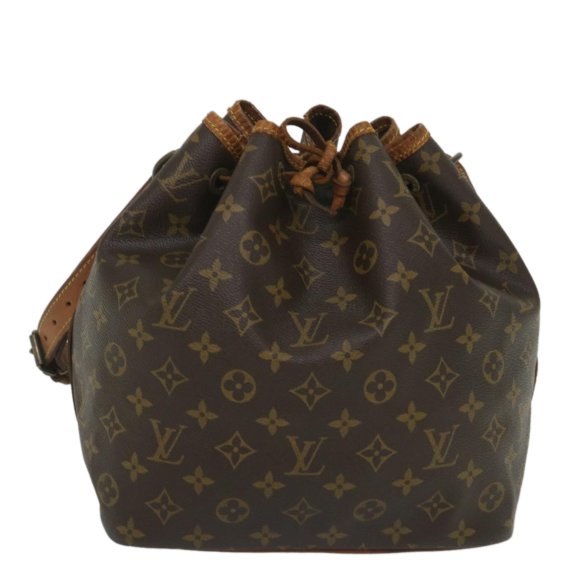 LOUIS VUITTON Monogram Petit Noe Shoulder Bag M42226 LV Auth 56975 - 0