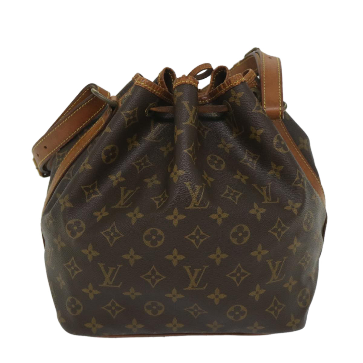 LOUIS VUITTON Monogram Petit Noe Shoulder Bag M42226 LV Auth 56975