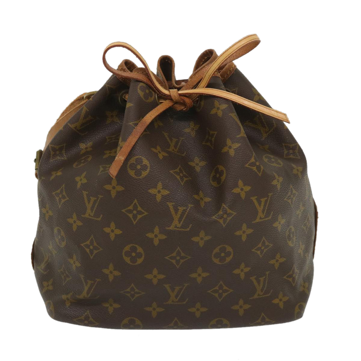 LOUIS VUITTON Monogram Petit Noe Shoulder Bag M42226 LV Auth 56976