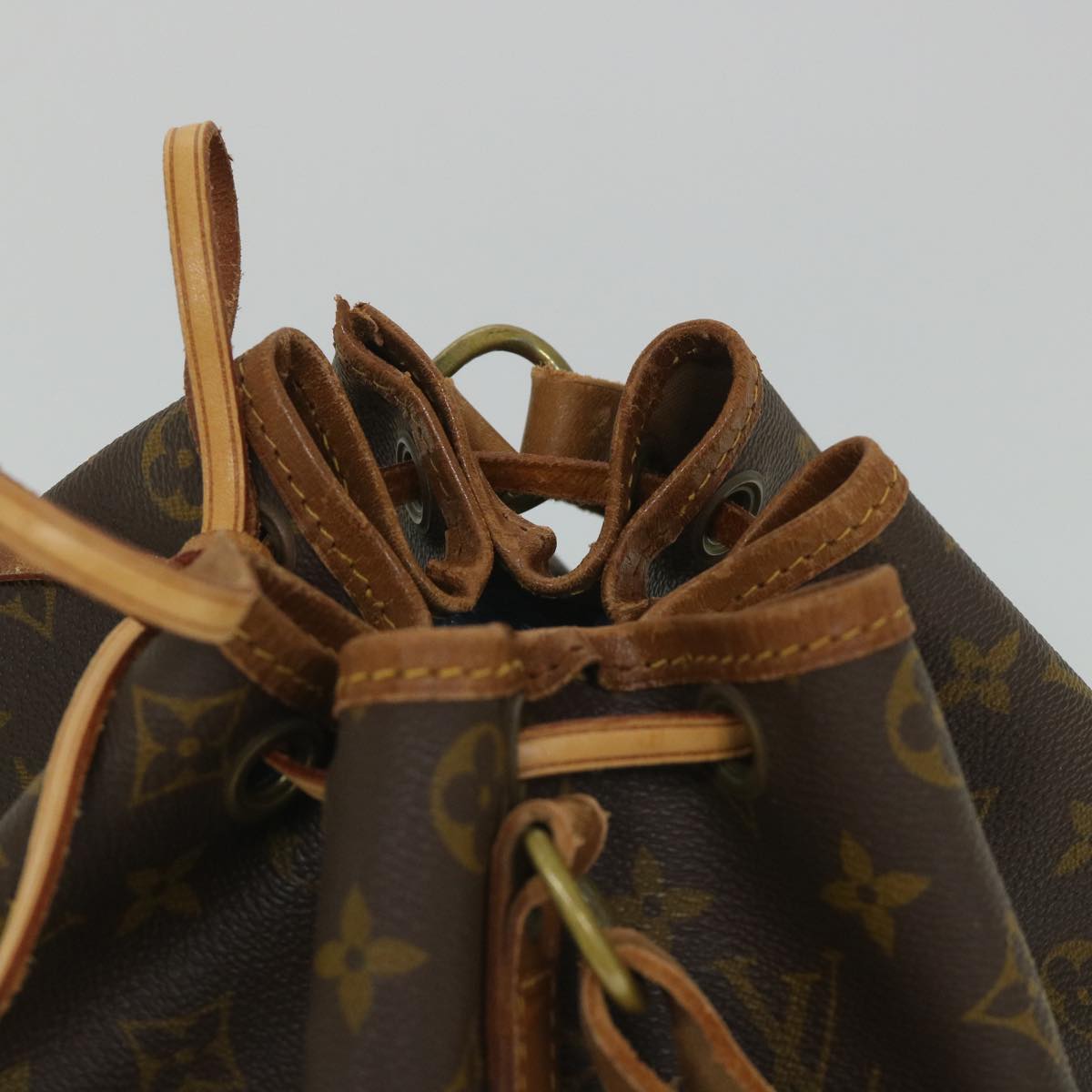 LOUIS VUITTON Monogram Petit Noe Shoulder Bag M42226 LV Auth 56976