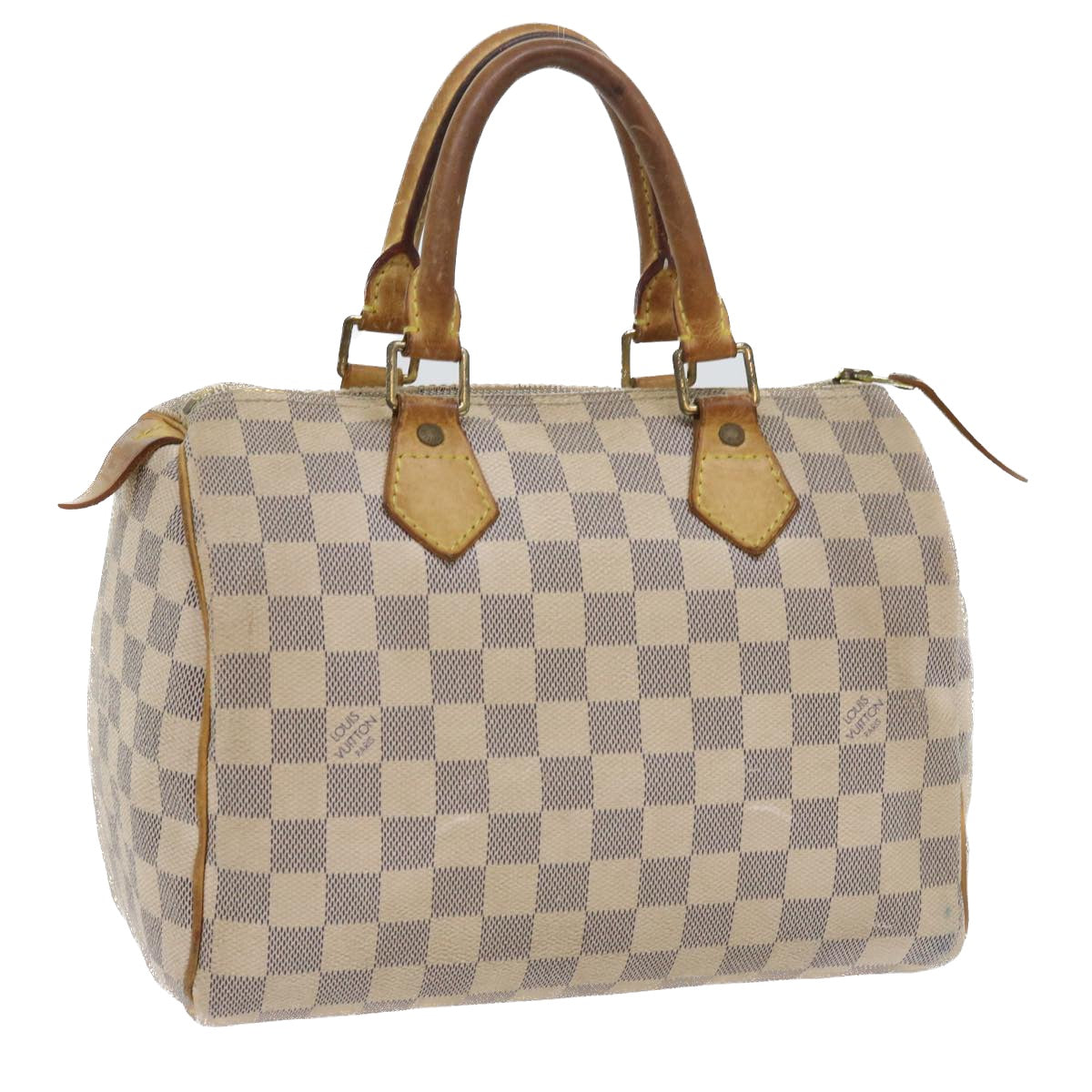 LOUIS VUITTON Damier Azur Speedy 25 Hand Bag N41534 LV Auth 57004