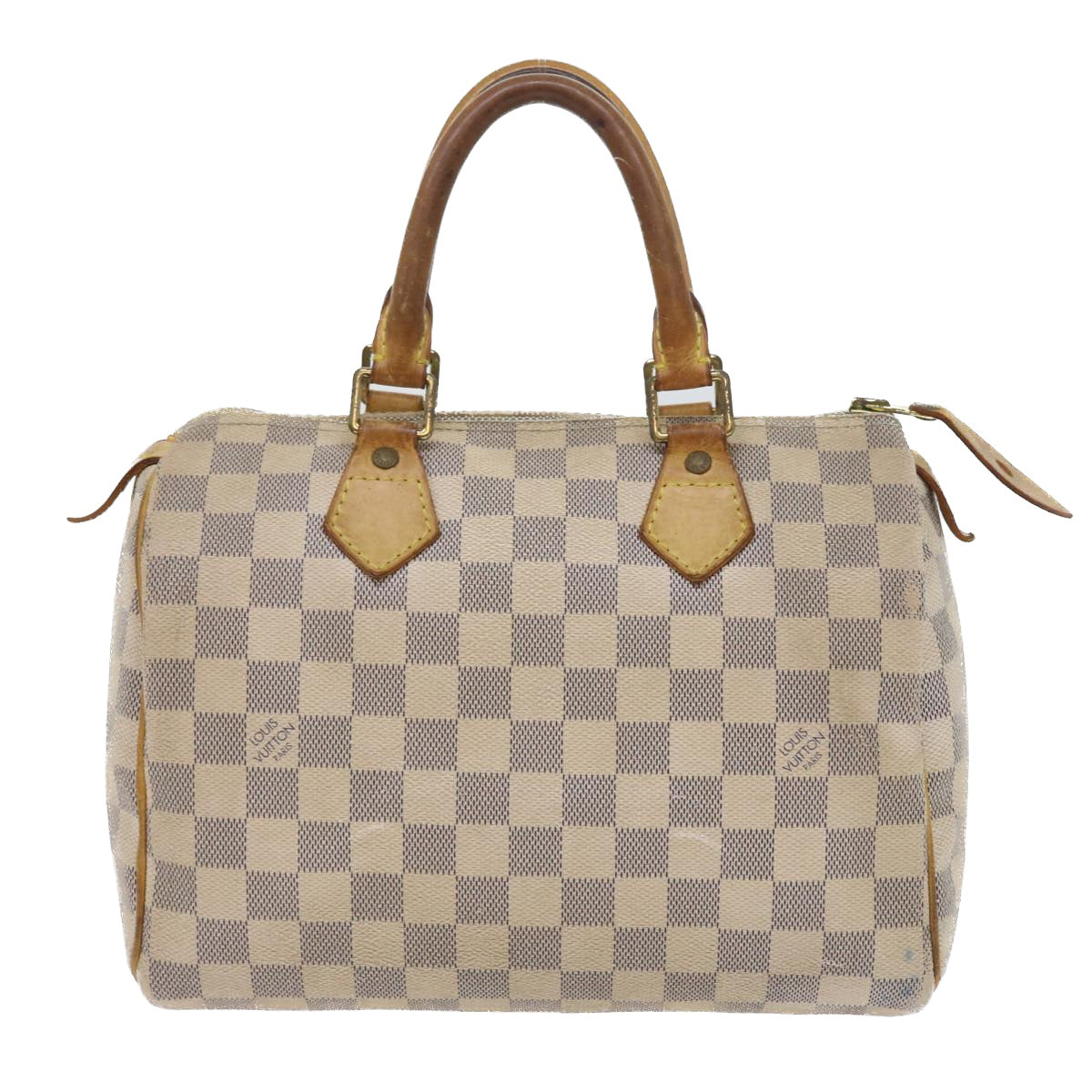 LOUIS VUITTON Damier Azur Speedy 25 Hand Bag N41534 LV Auth 57004