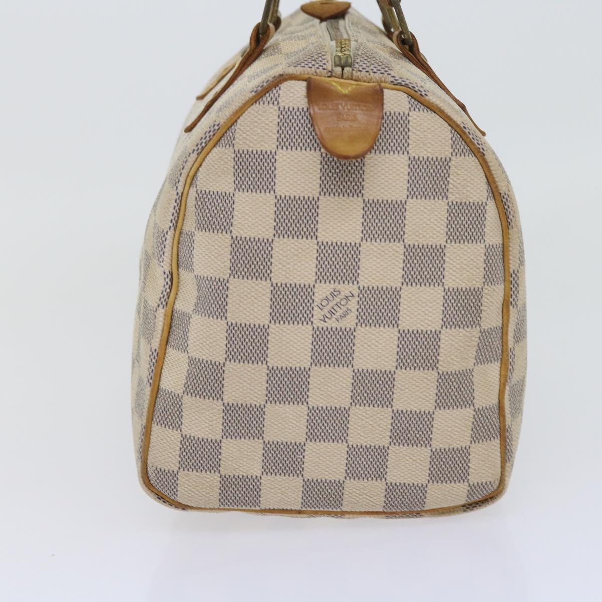 LOUIS VUITTON Damier Azur Speedy 25 Hand Bag N41534 LV Auth 57004