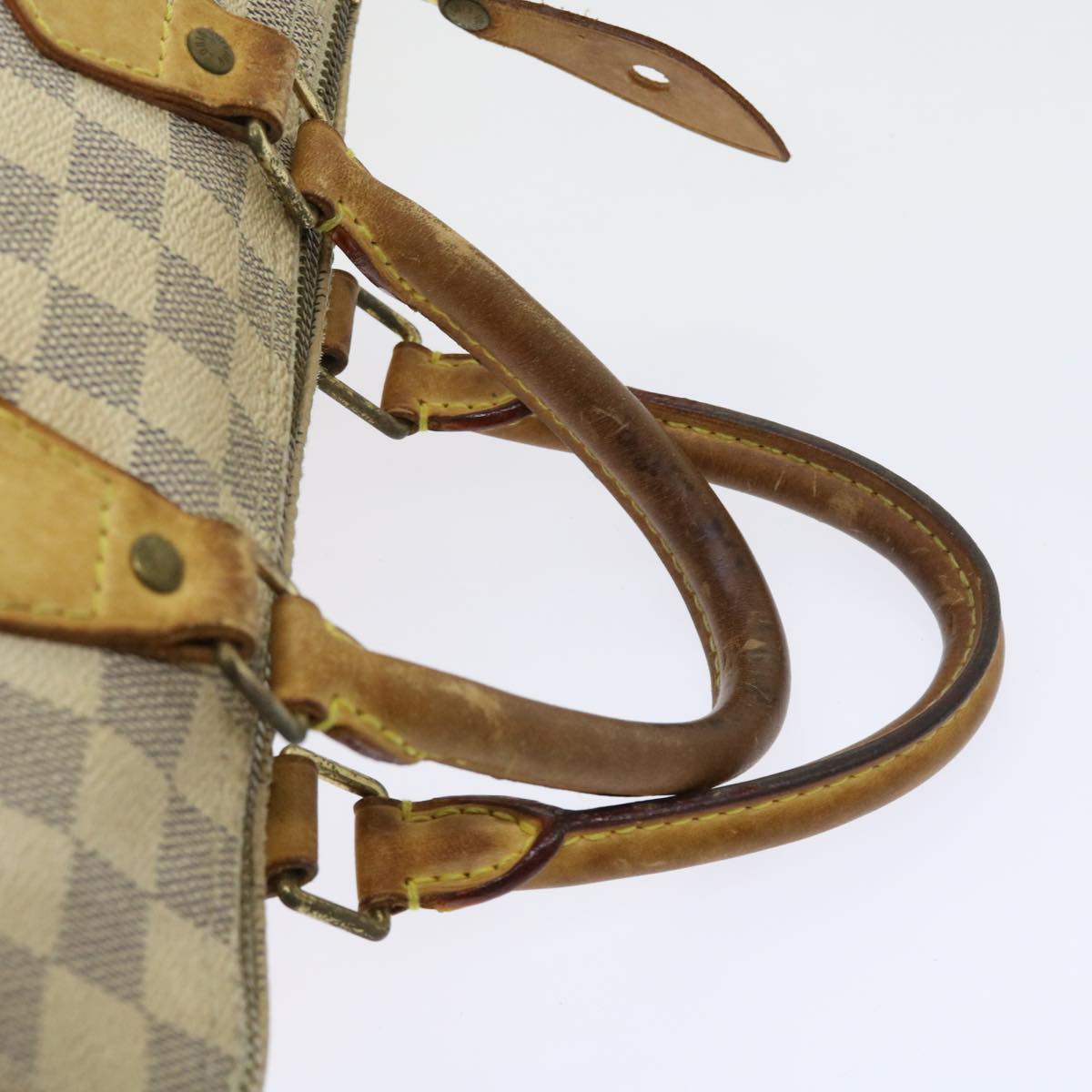 LOUIS VUITTON Damier Azur Speedy 25 Hand Bag N41534 LV Auth 57004