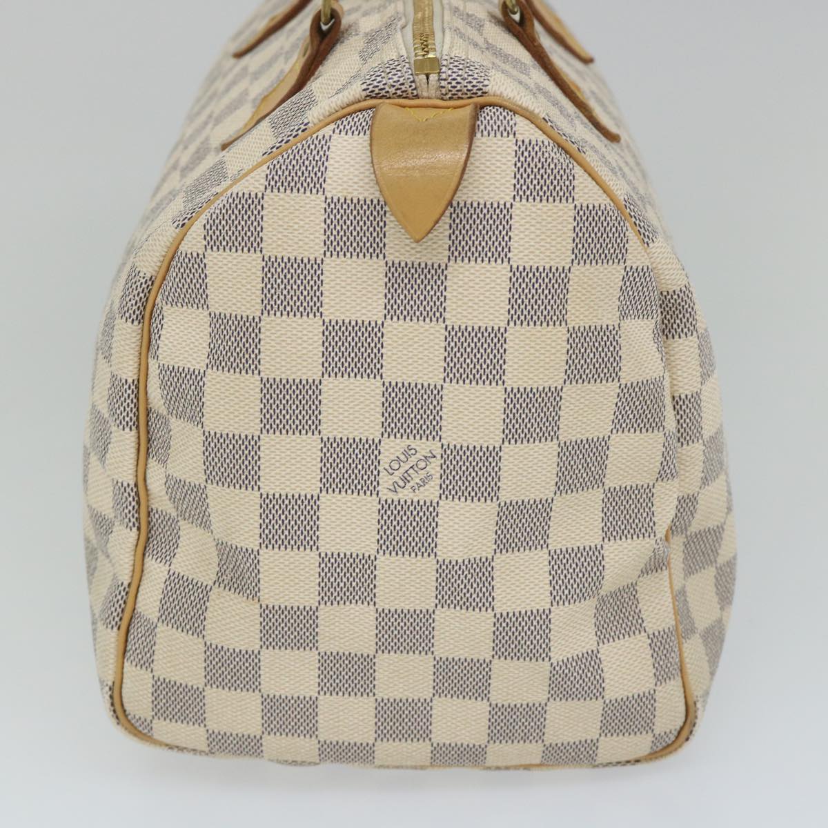 LOUIS VUITTON Damier Azur Speedy 30 Hand Bag N41533 LV Auth 57005