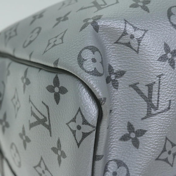 LOUIS VUITTON Eclipse Split Keepall Bandouliere 50 Boston Bag M43817 Auth 57012A