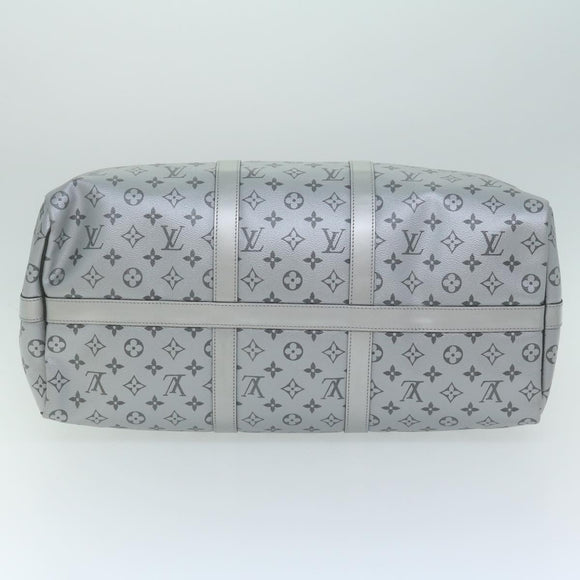 LOUIS VUITTON Eclipse Split Keepall Bandouliere 50 Boston Bag M43817 Auth 57012A