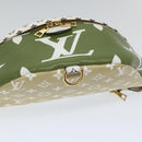 LOUIS VUITTON Monogram Giant Bum Bag Body Bag Khaki M44611 LV Auth 57013A-5