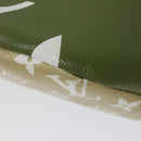 LOUIS VUITTON Monogram Giant Bum Bag Body Bag Khaki M44611 LV Auth 57013A-15