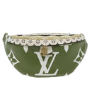 LOUIS VUITTON Monogram Giant Bum Bag Body Bag Khaki M44611 LV Auth 57013A-13