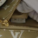 LOUIS VUITTON Monogram Giant Bum Bag Body Bag Khaki M44611 LV Auth 57013A-11