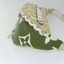 LOUIS VUITTON Monogram Giant Bum Bag Body Bag Khaki M44611 LV Auth 57013A-3