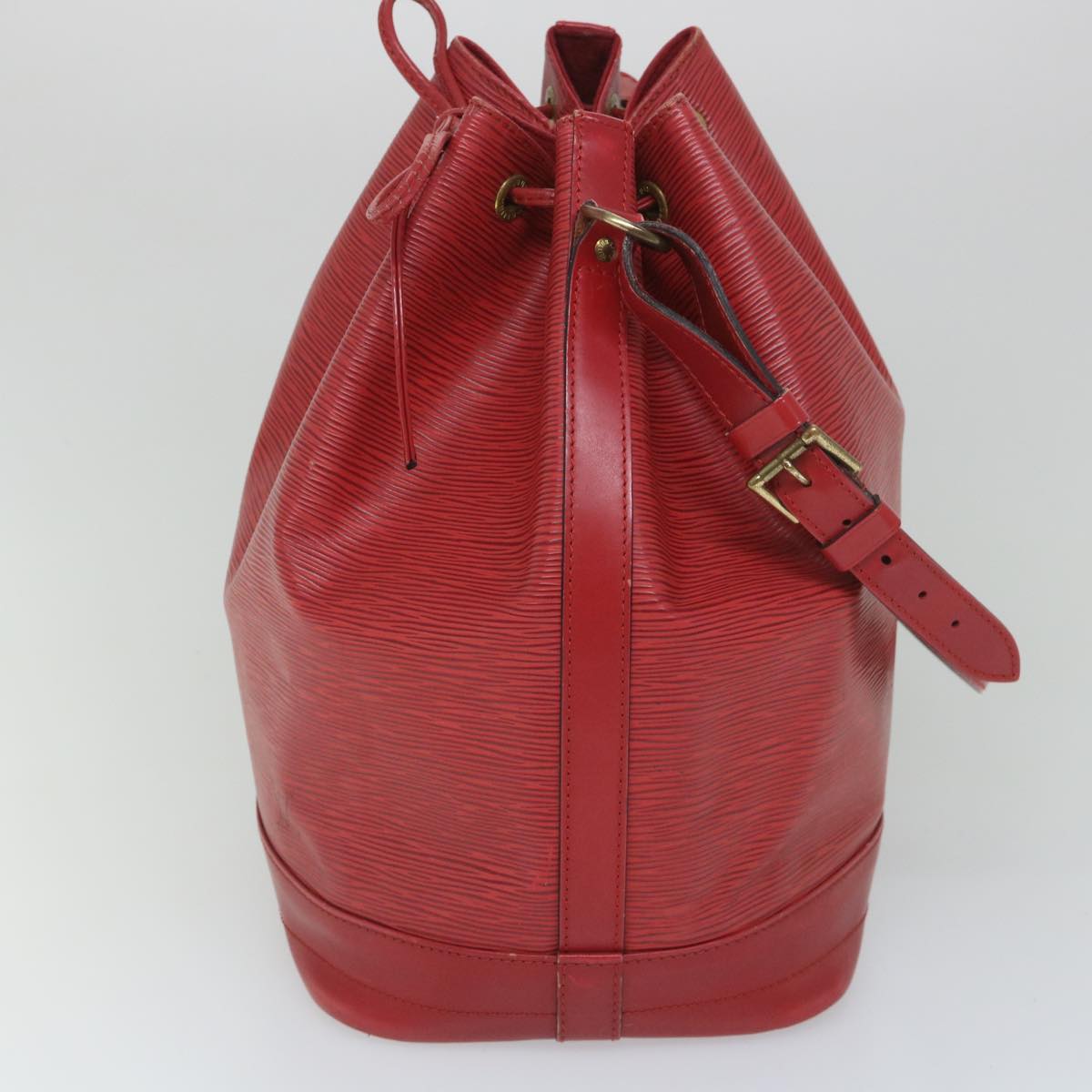 LOUIS VUITTON Epi Noe Shoulder Bag Red M44007 LV Auth 57014