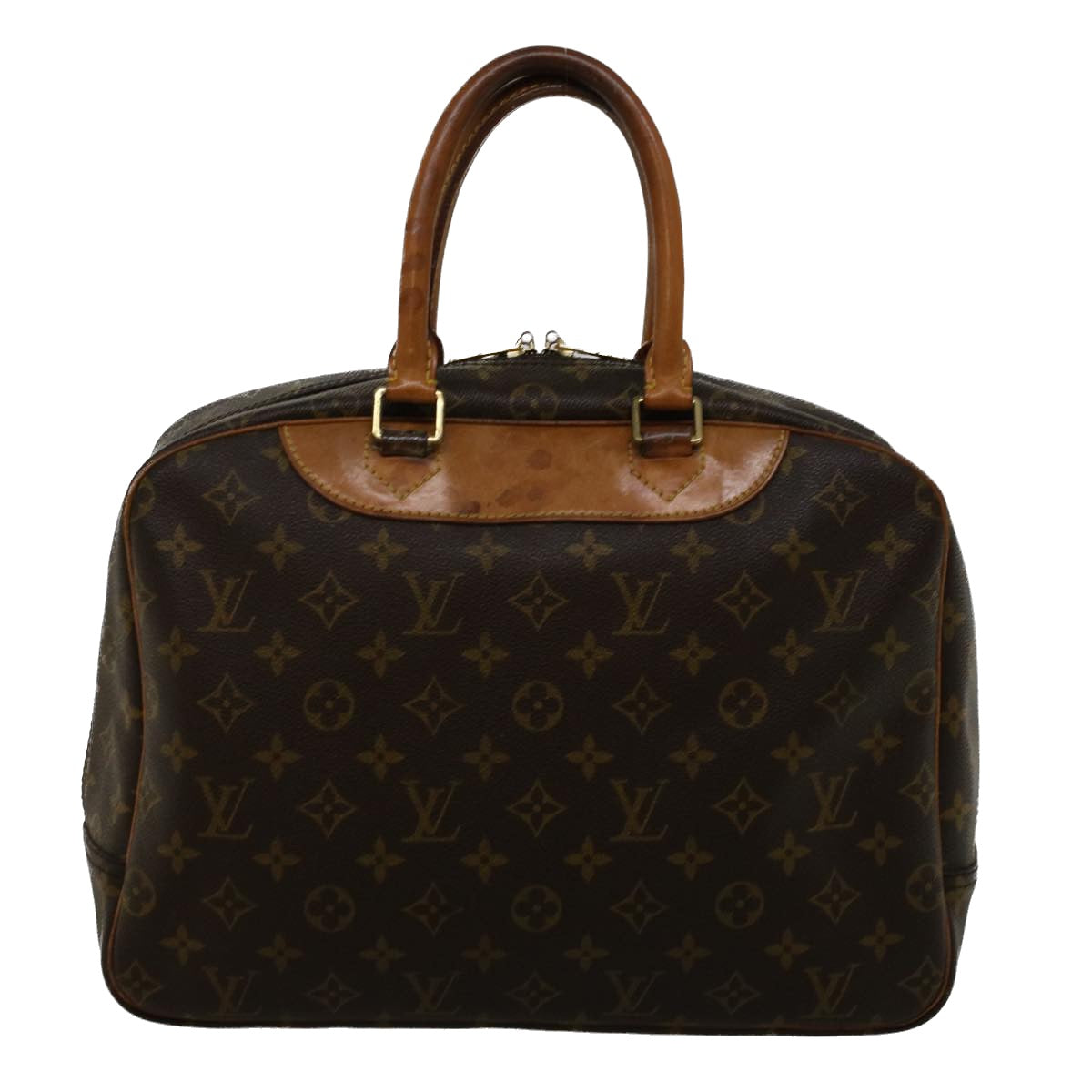 LOUIS VUITTON Monogram Deauville Hand Bag M47270 LV Auth 57029 - 0