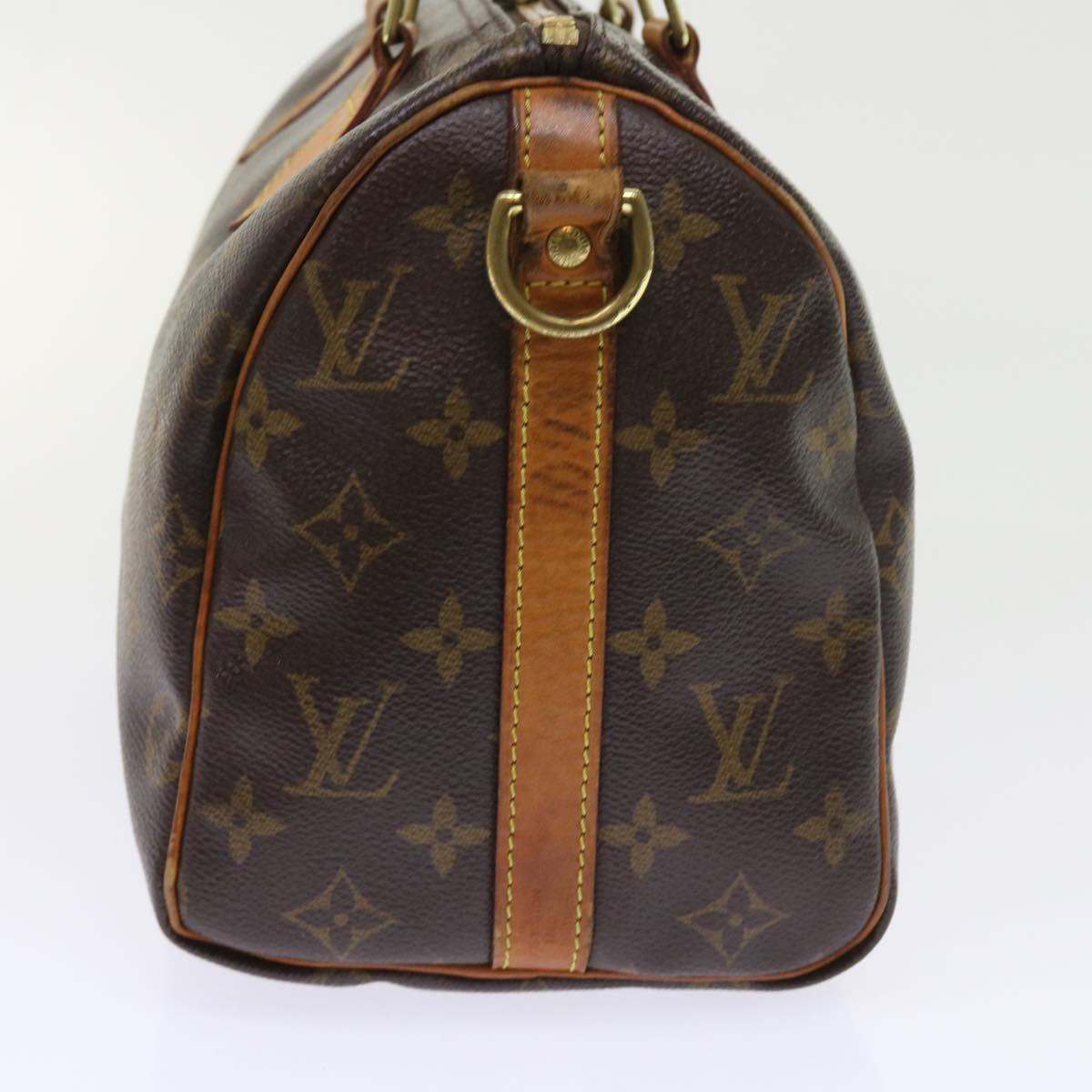 LOUIS VUITTON Monogram Speedy Bandouliere 25 Hand Bag 2way M45948 LV Auth 57052