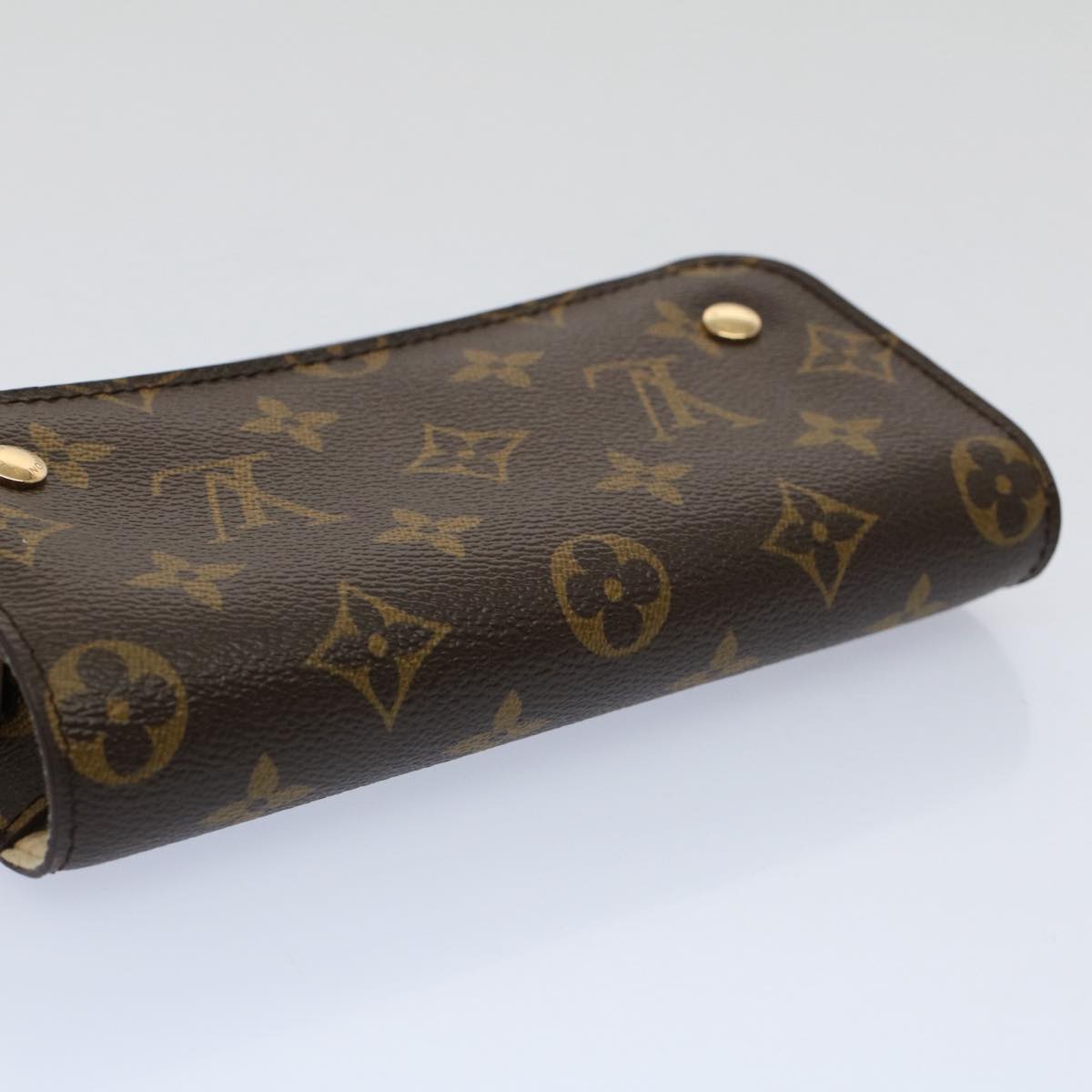 LOUIS VUITTON Monogram Etui PSP Pouch SPO LV Auth 57137A