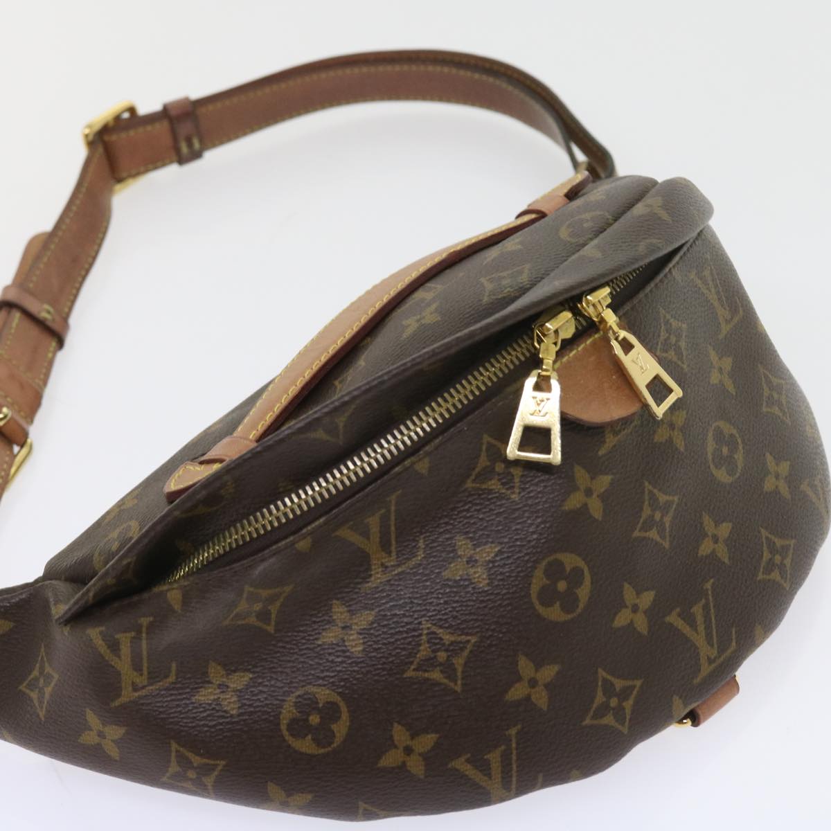 LOUIS VUITTON Monogram Bum Bag Shoulder Bag M43644 LV Auth 57199