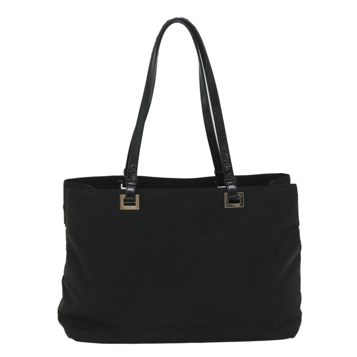 PRADA Shoulder Bag Nylon Black Auth 57222 - 0