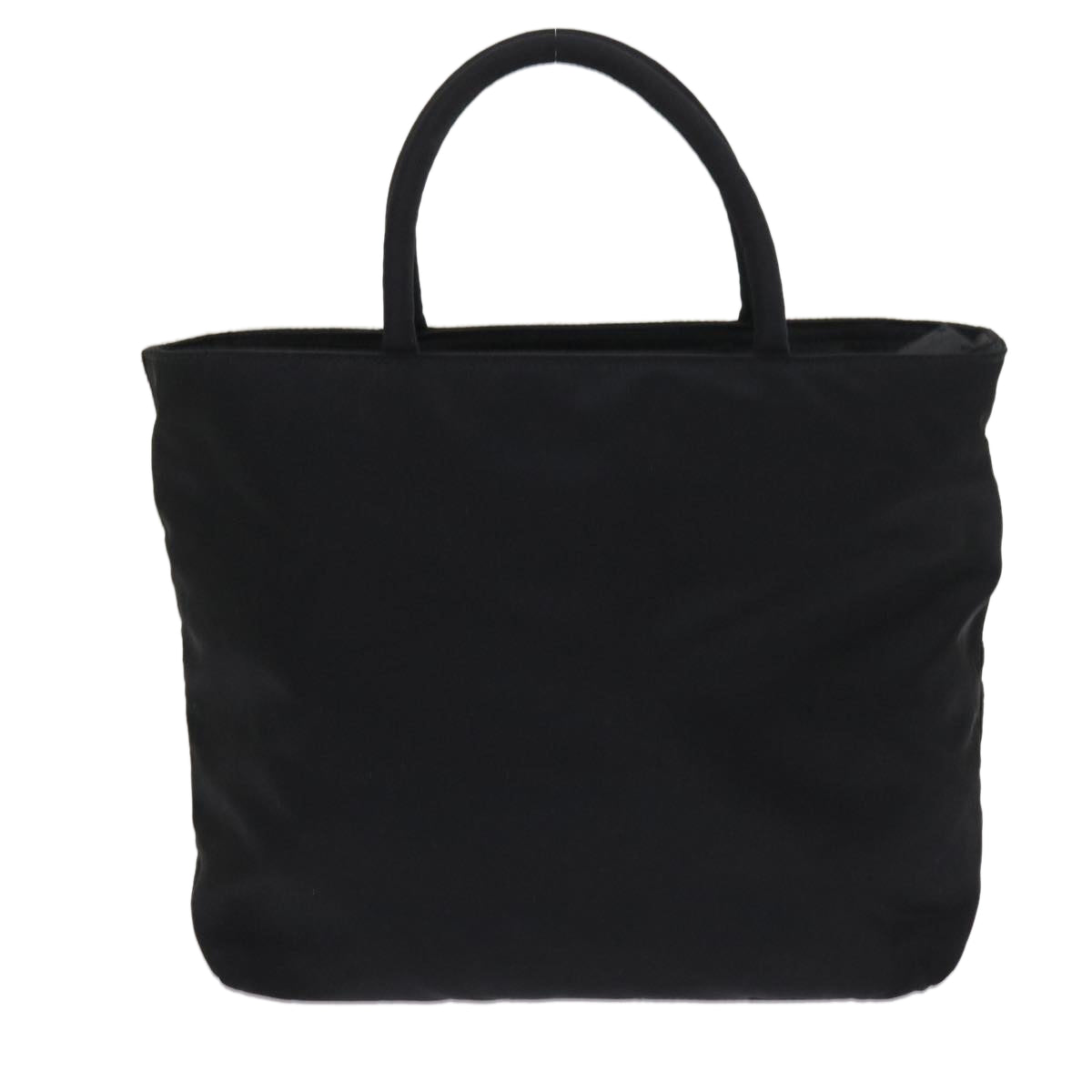 PRADA Hand Bag Nylon Black Auth 57247 - 0