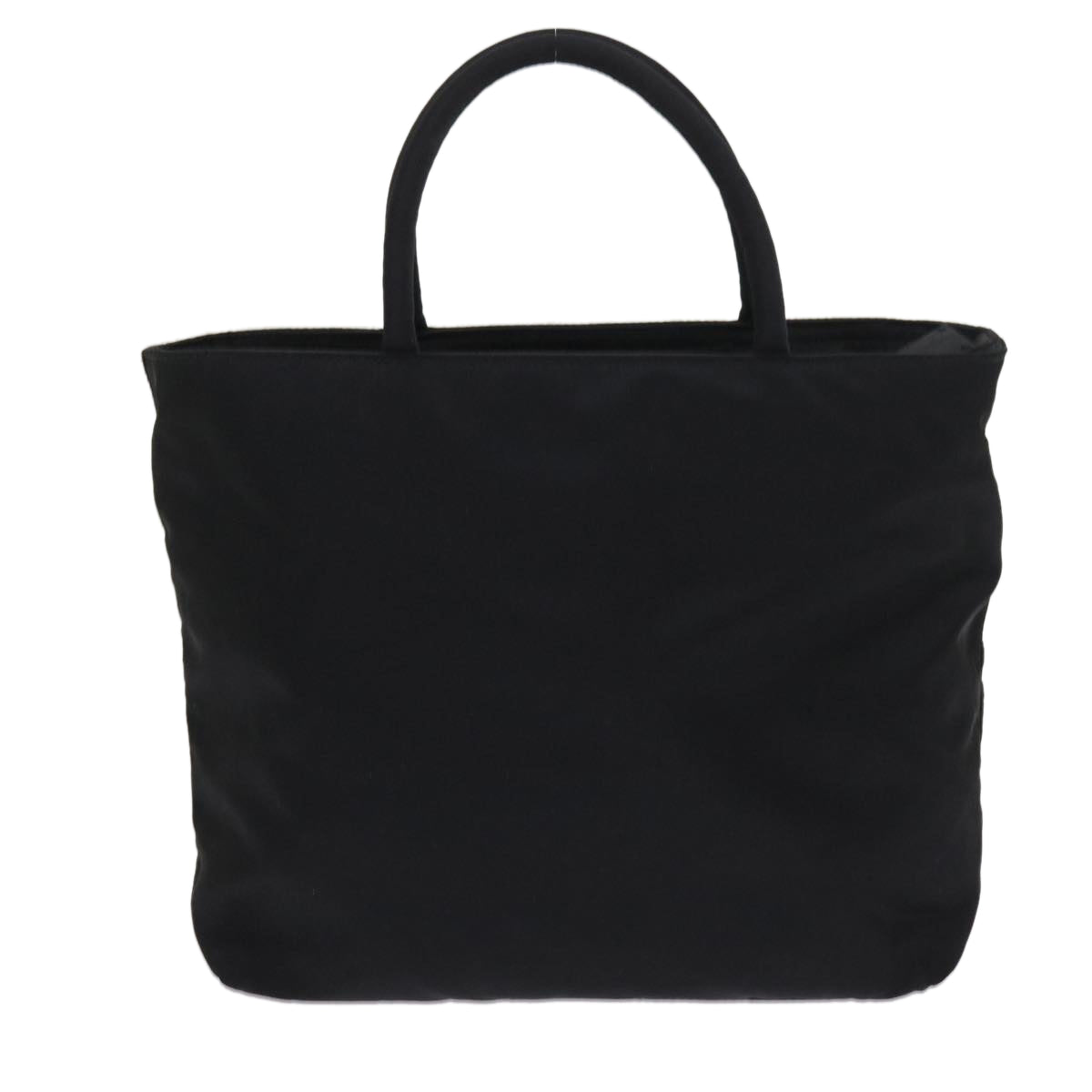 PRADA Hand Bag Nylon Black Auth 57247