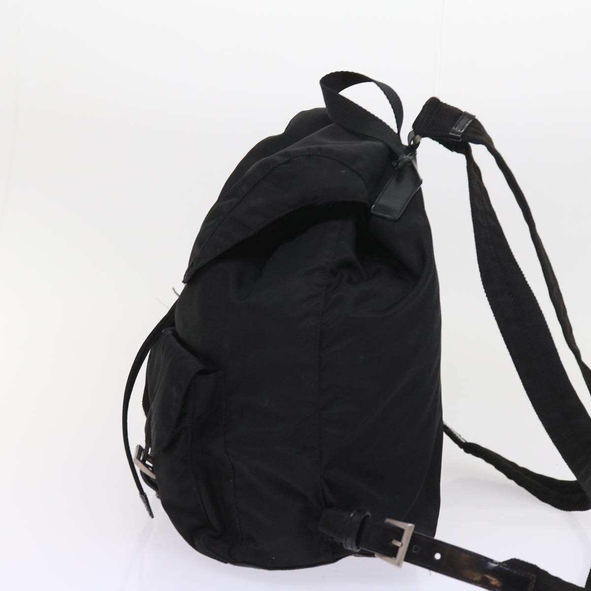PRADA Backpack Nylon Black Auth 57336