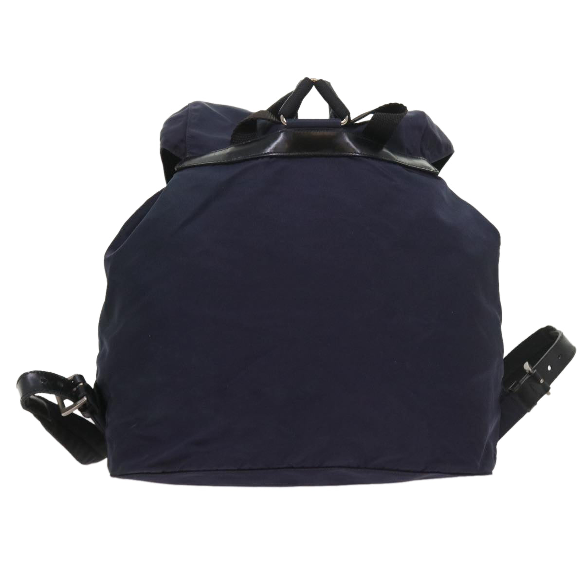 PRADA Backpack Nylon Purple Auth 57342