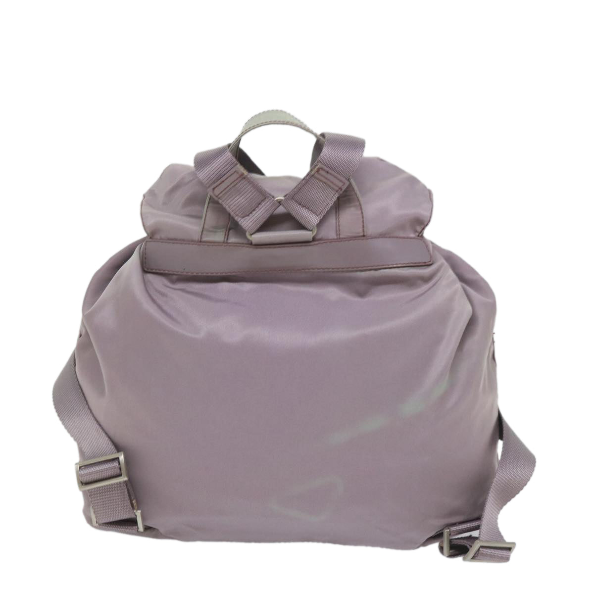 PRADA Backpack Nylon Pink Auth 57350