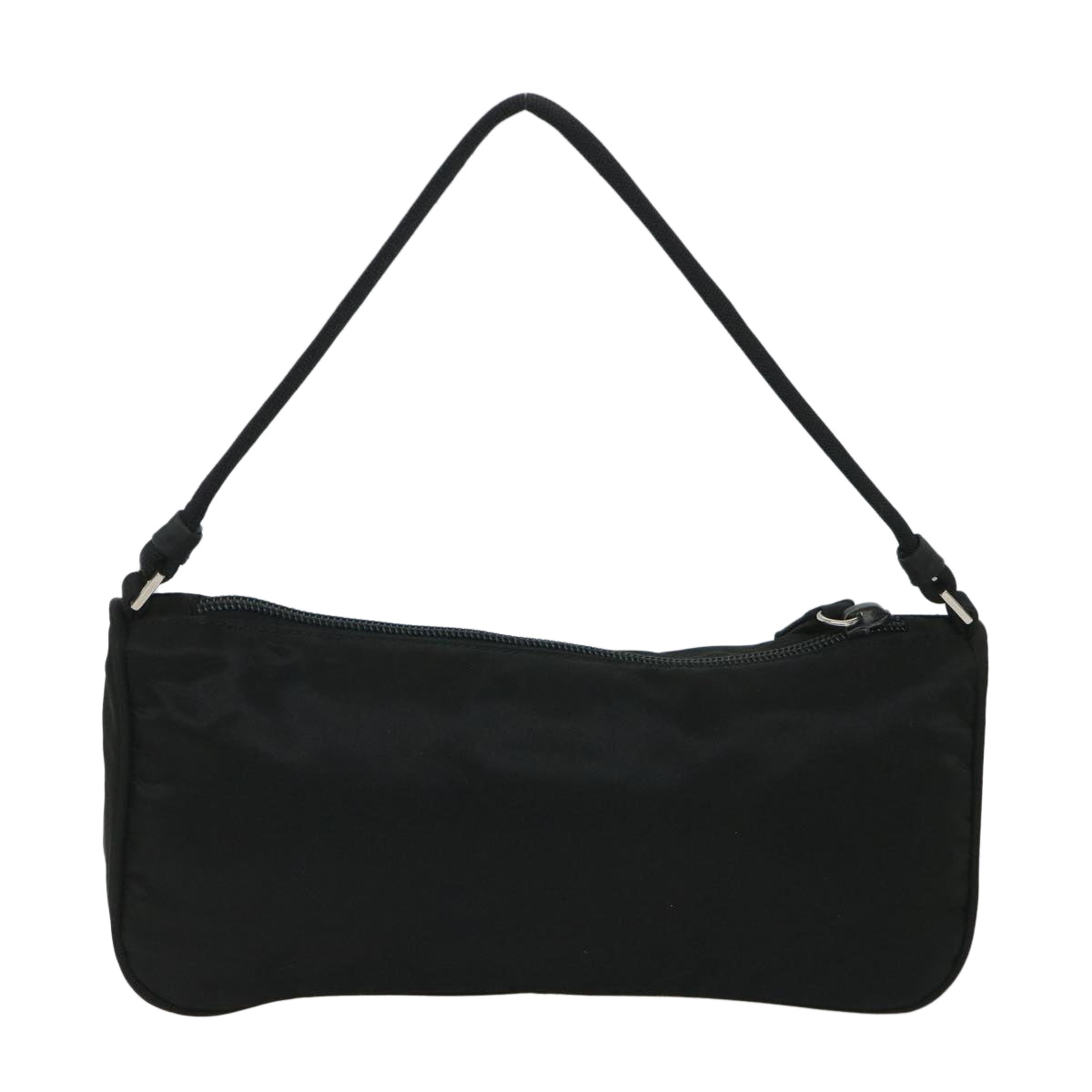 PRADA Accessory Pouch Nylon Black Auth 57362