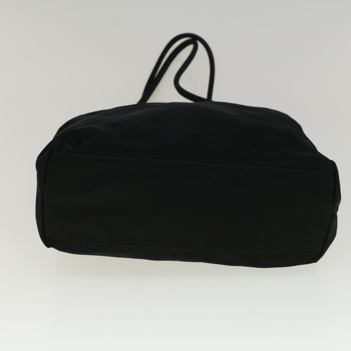 PRADA Shoulder Bag Nylon Black Auth 57393