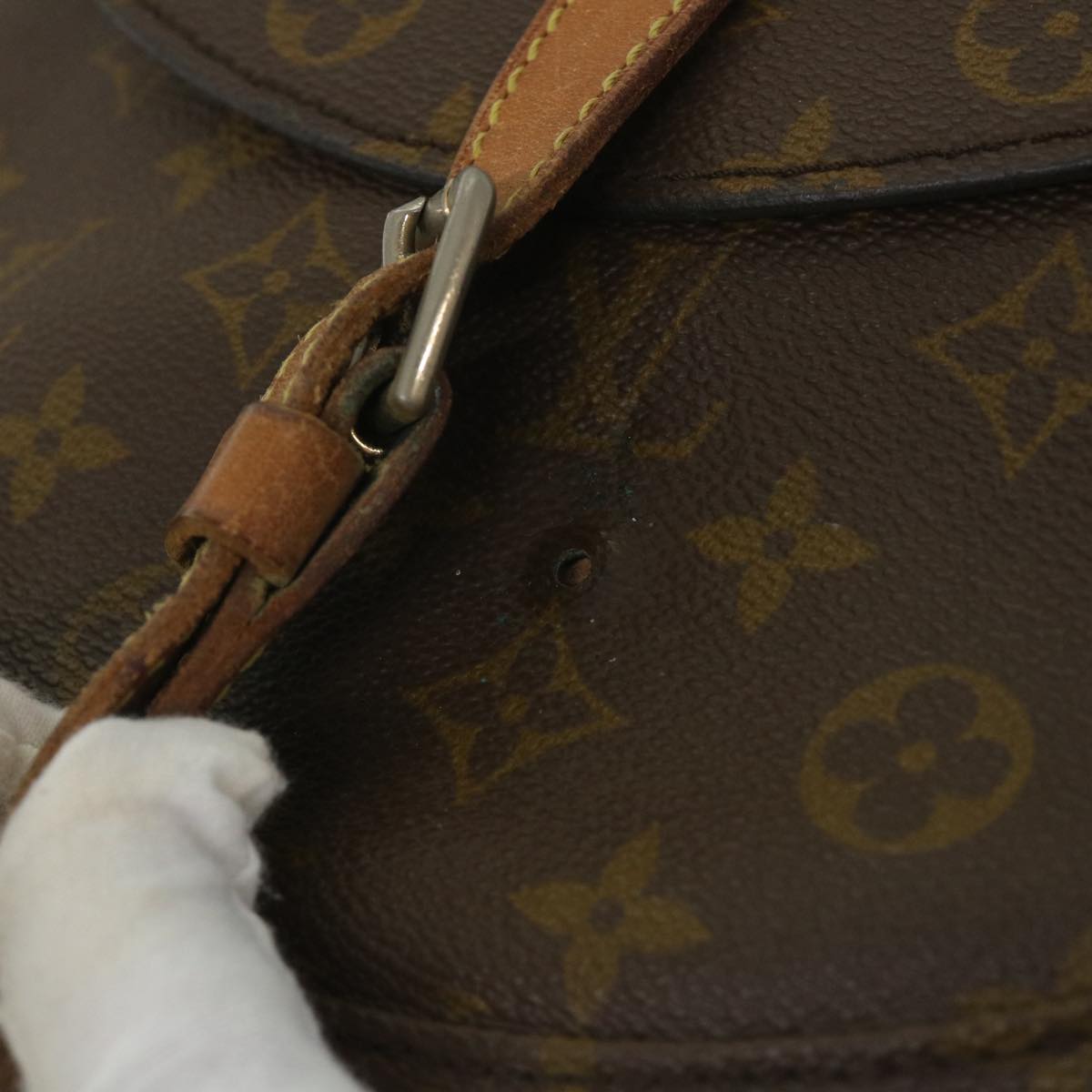 LOUIS VUITTON Monogram Chantilly GM Shoulder Bag Vintage M51232 LV Auth 57419