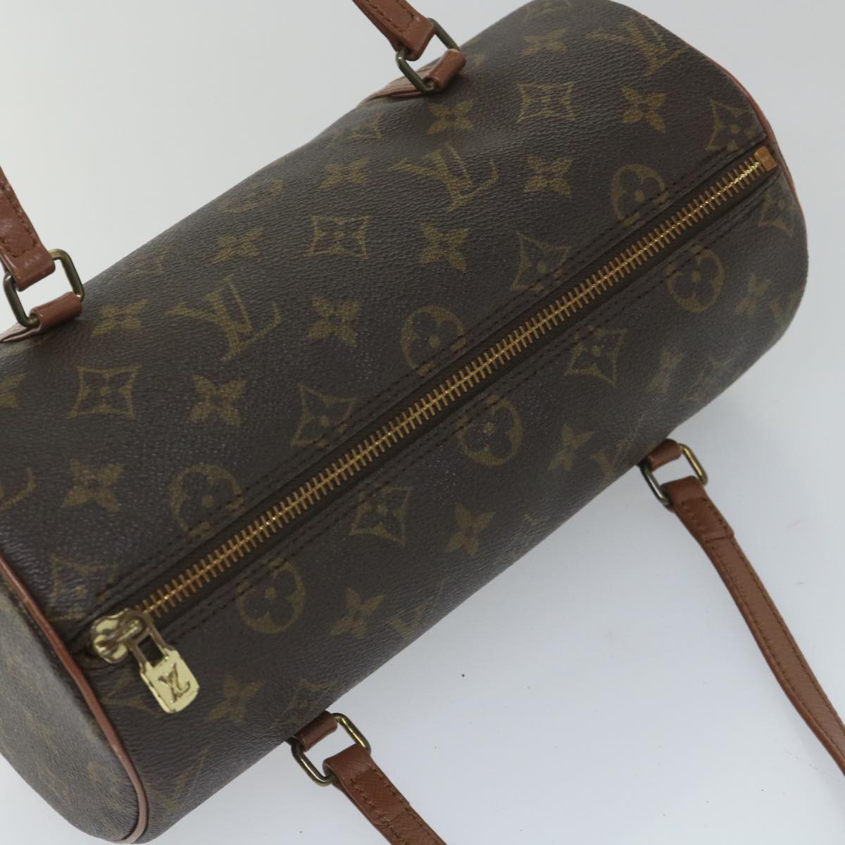 LOUIS VUITTON Monogram Papillon 26 Hand Bag M51386 LV Auth 57429