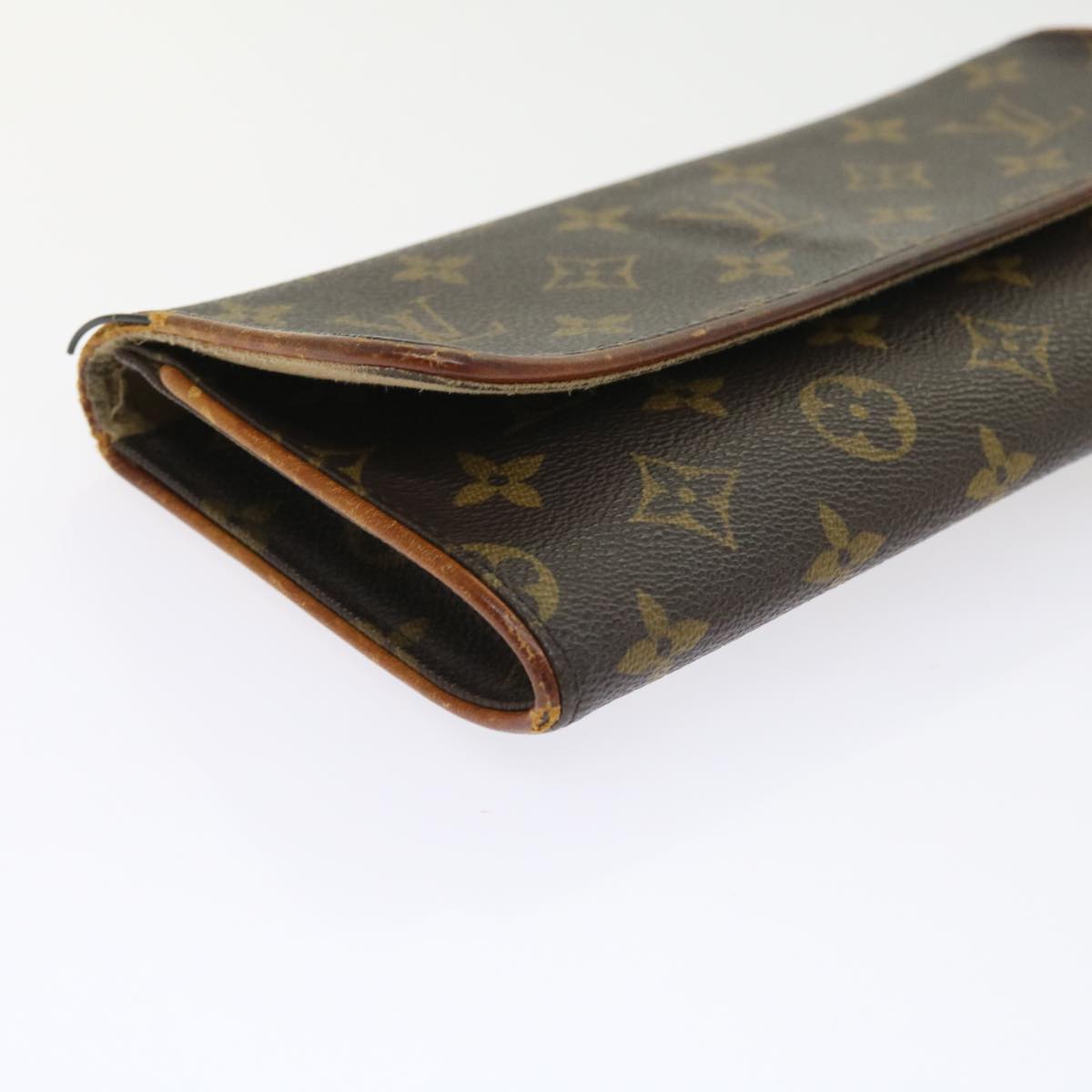 LOUIS VUITTON Monogram Pochette Twin GM Shoulder Bag M51852 LV Auth 57433