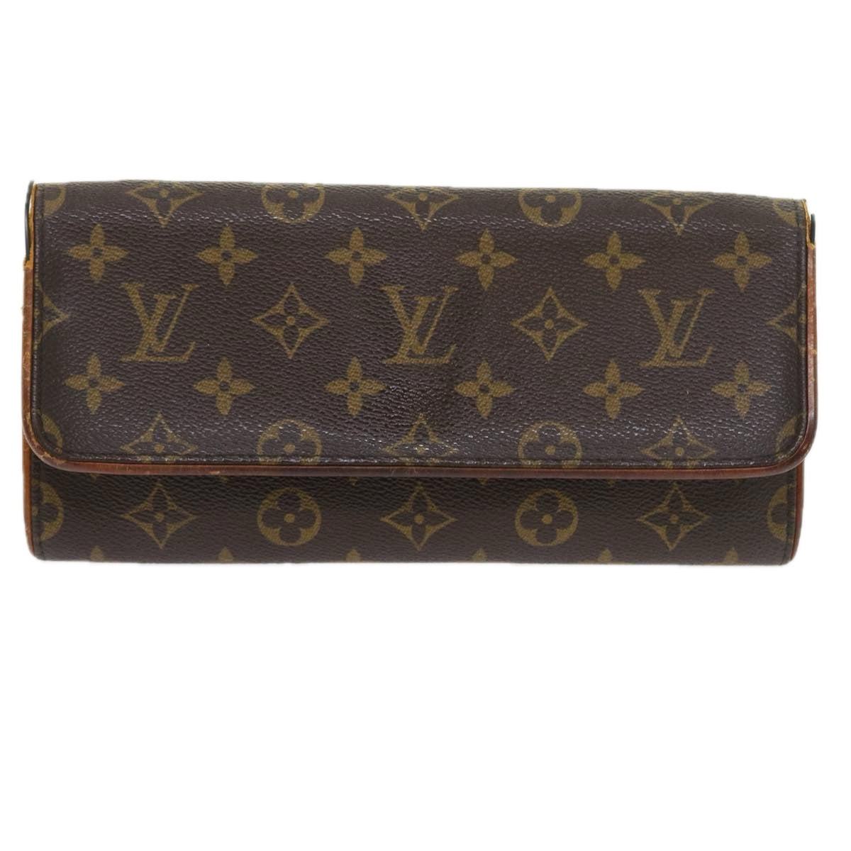 LOUIS VUITTON Monogram Pochette Twin GM Shoulder Bag M51852 LV Auth 57433 - 0