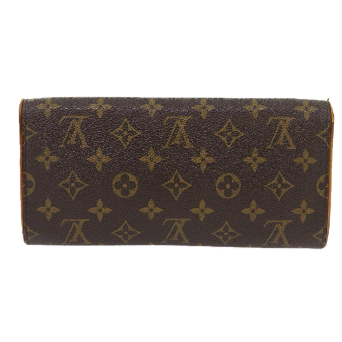 LOUIS VUITTON Monogram Pochette Twin GM Shoulder Bag M51852 LV Auth 57433