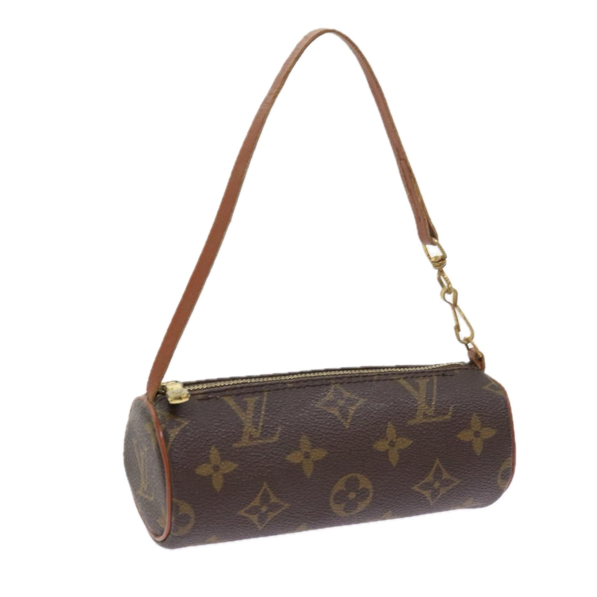 LOUIS VUITTON Monogram Papillon Pouch Vintage LV Auth 57441