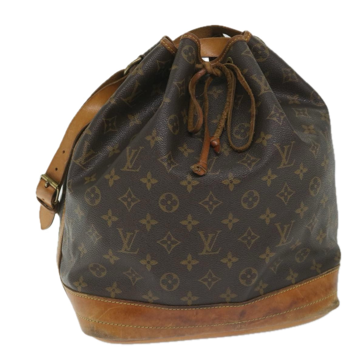 LOUIS VUITTON Monogram Noe Shoulder Bag M42224 LV Auth 57458