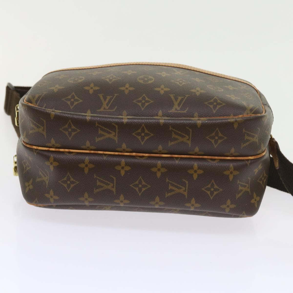 LOUIS VUITTON Monogram Reporter PM Shoulder Bag M45254 LV Auth 57460