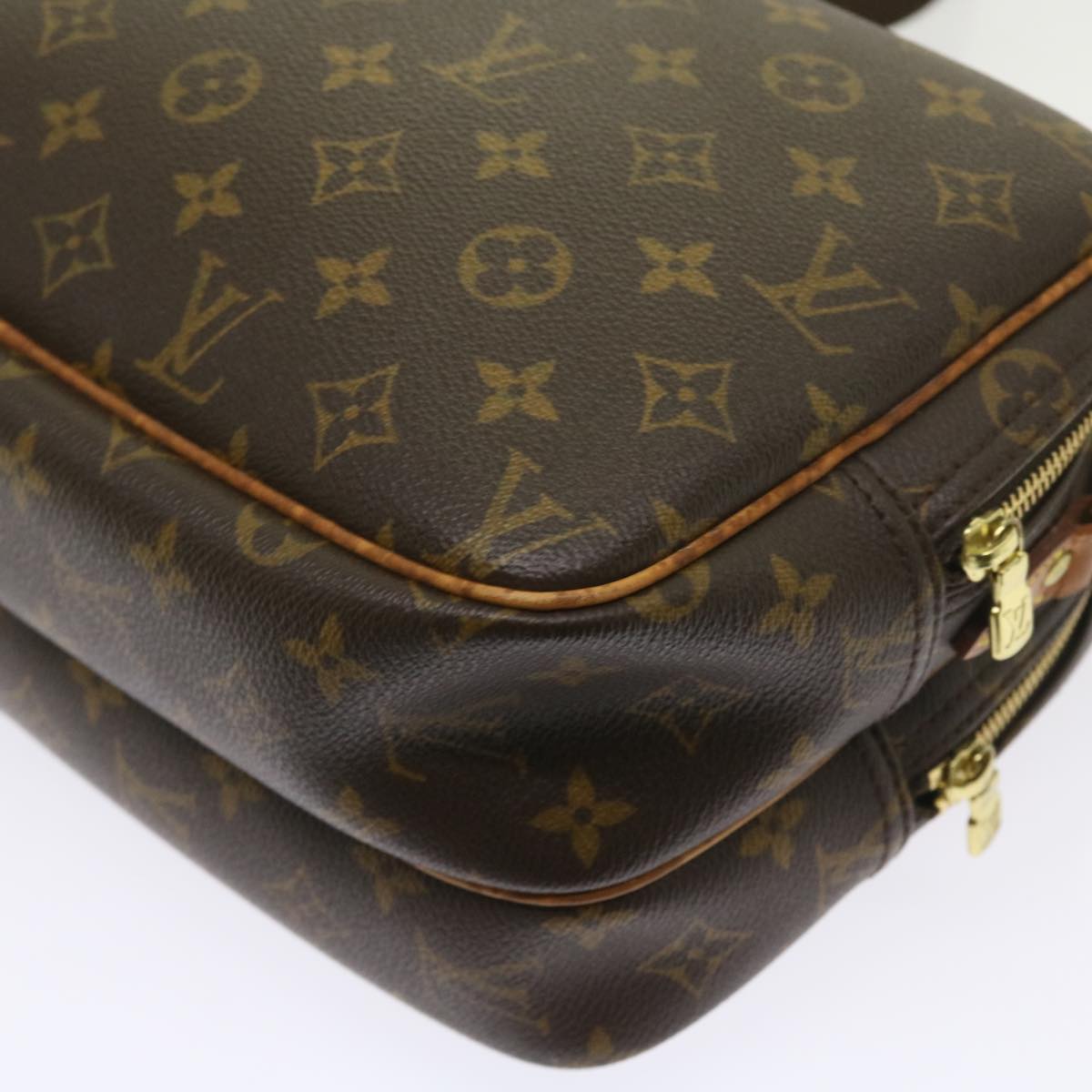 LOUIS VUITTON Monogram Reporter PM Shoulder Bag M45254 LV Auth 57460