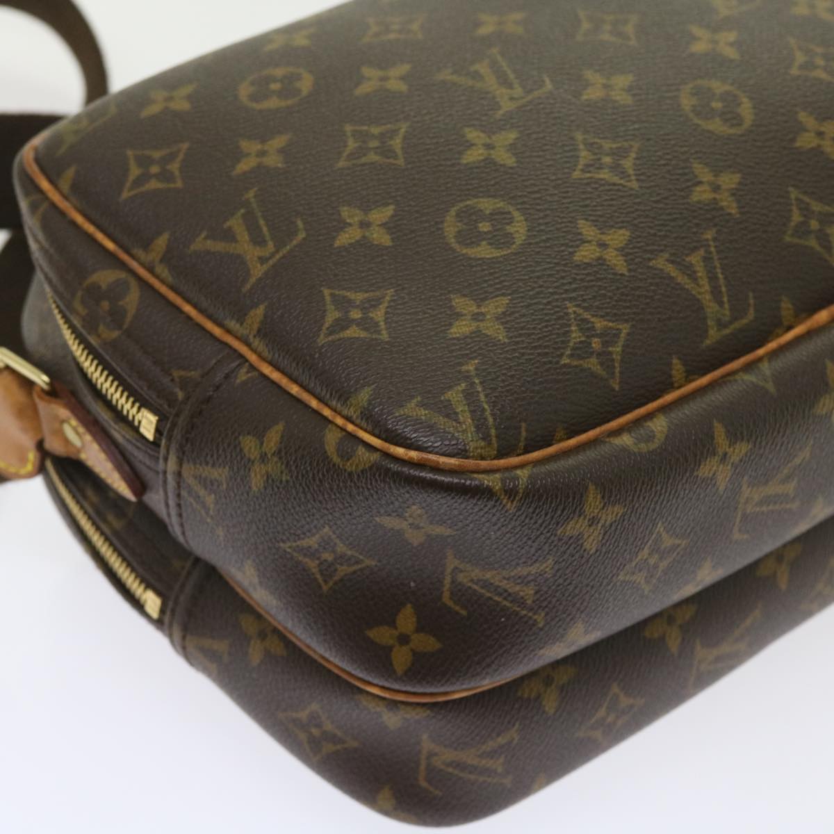 LOUIS VUITTON Monogram Reporter PM Shoulder Bag M45254 LV Auth 57460