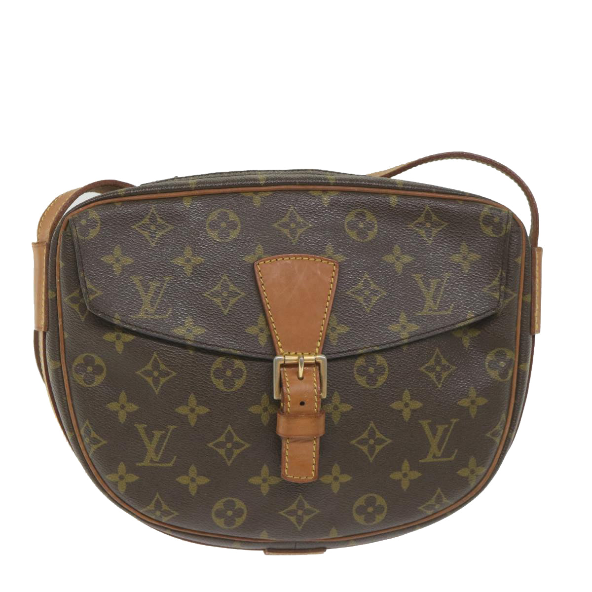 LOUIS VUITTON Monogram Jeune Fille GM Shoulder Bag Vintage M51225 LV Auth 57464